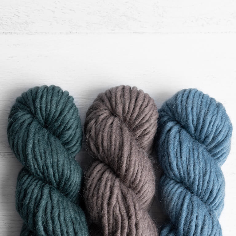 new bulky yarn in hanks